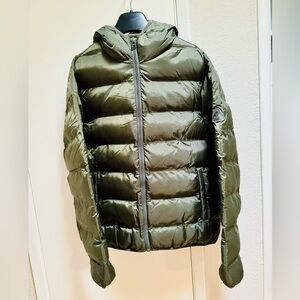 TOPMAN HOODED CWE PUFFER JACKET